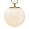 Designers Fountain Wine Flower 7 in. 1-Light Brushed Gold Wall Sconce with White Art Glass Shade and Adjustable Chain D329M-WS-BG - alternate 8